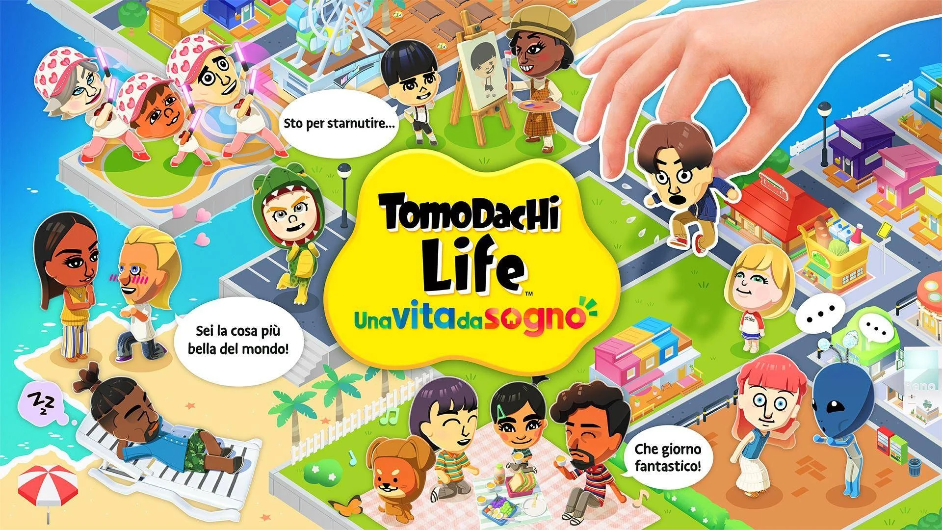 Tomodachi Life chega ao Switch e Switch 2 em 16 de abril com Mii mais detalhados