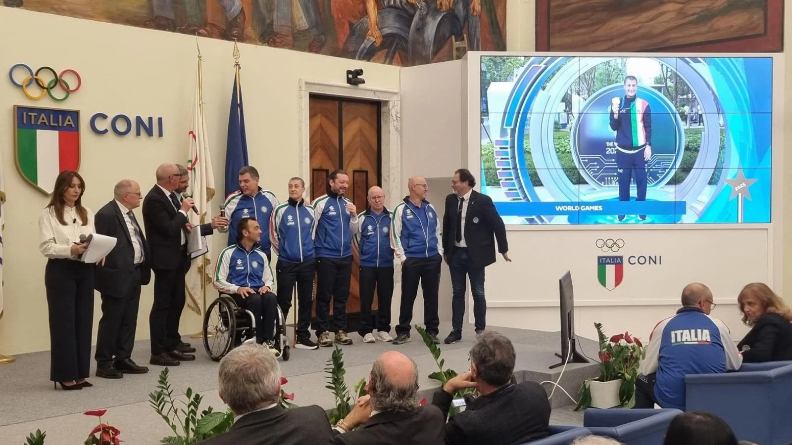 FIPSAS celebra 127 medalhas em 2025; Salone d'Onore do CONI homenageia os Azzurri