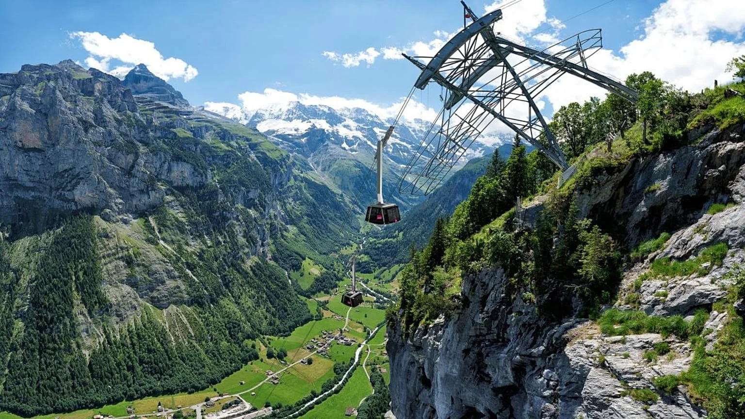 Teleféricos singulares na Europa: De Paris às cabines abertas da Suíça, uma viagem para os sentidos