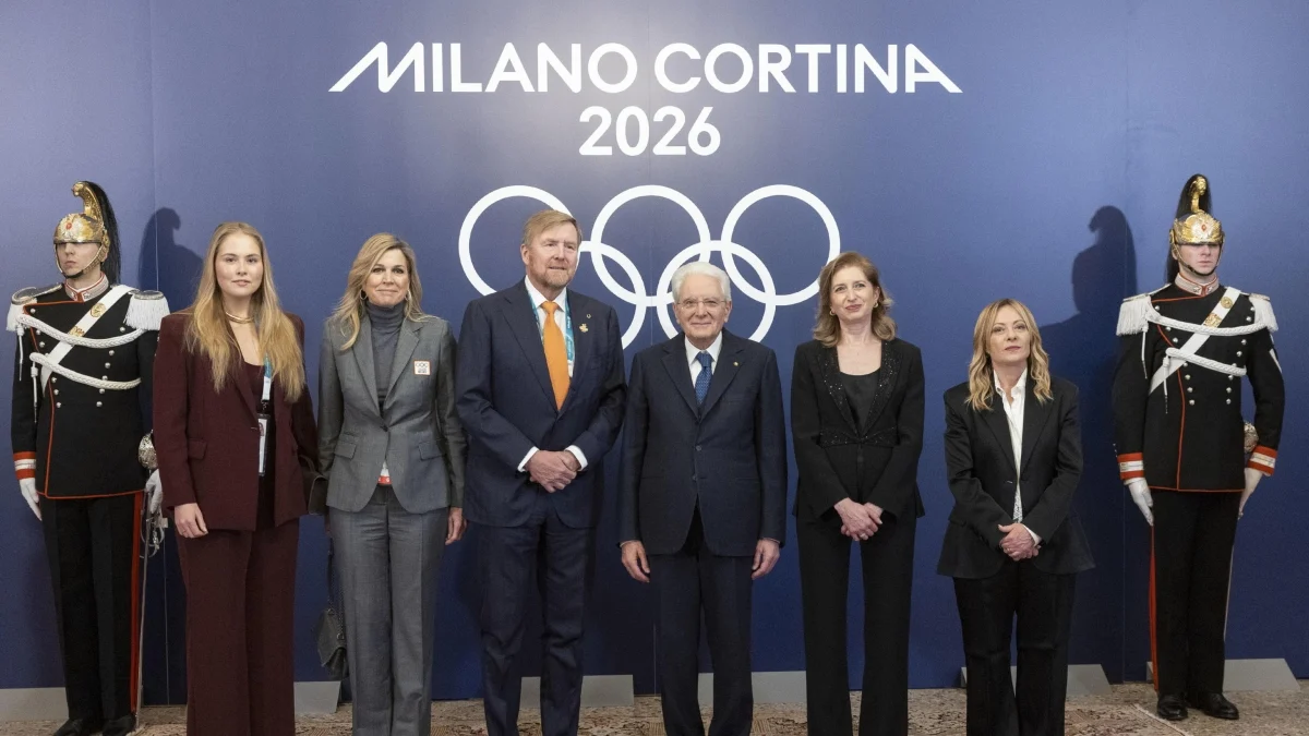 Família real da Holanda lidera presença régia em San Siro na abertura dos Jogos