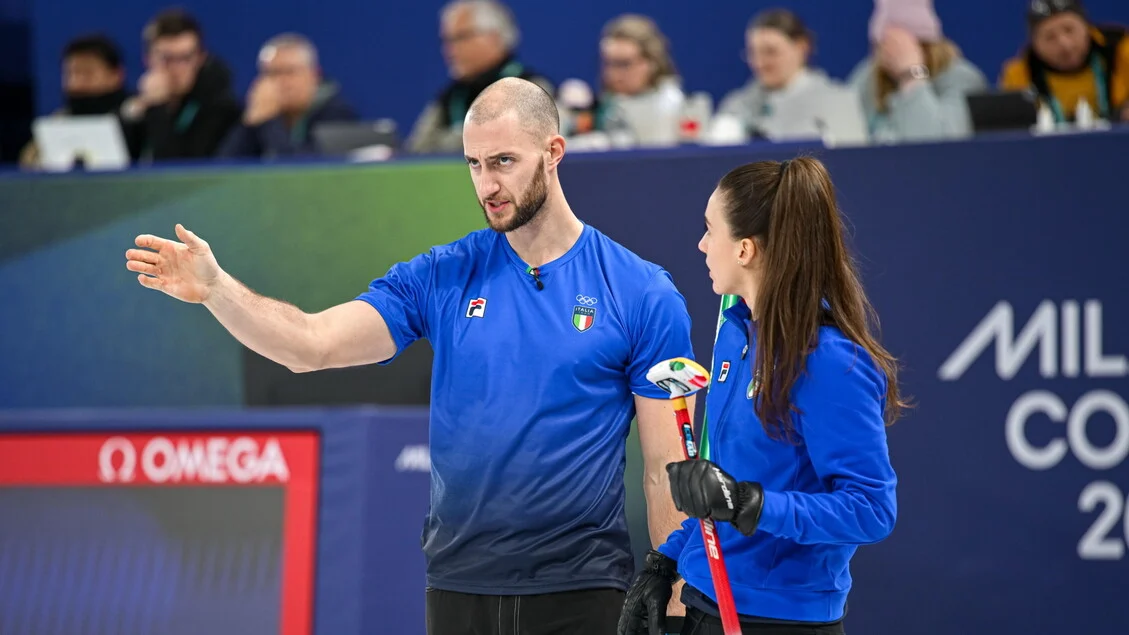 Constantini e Mosaner conquistam o bronze no curling de Milano Cortina