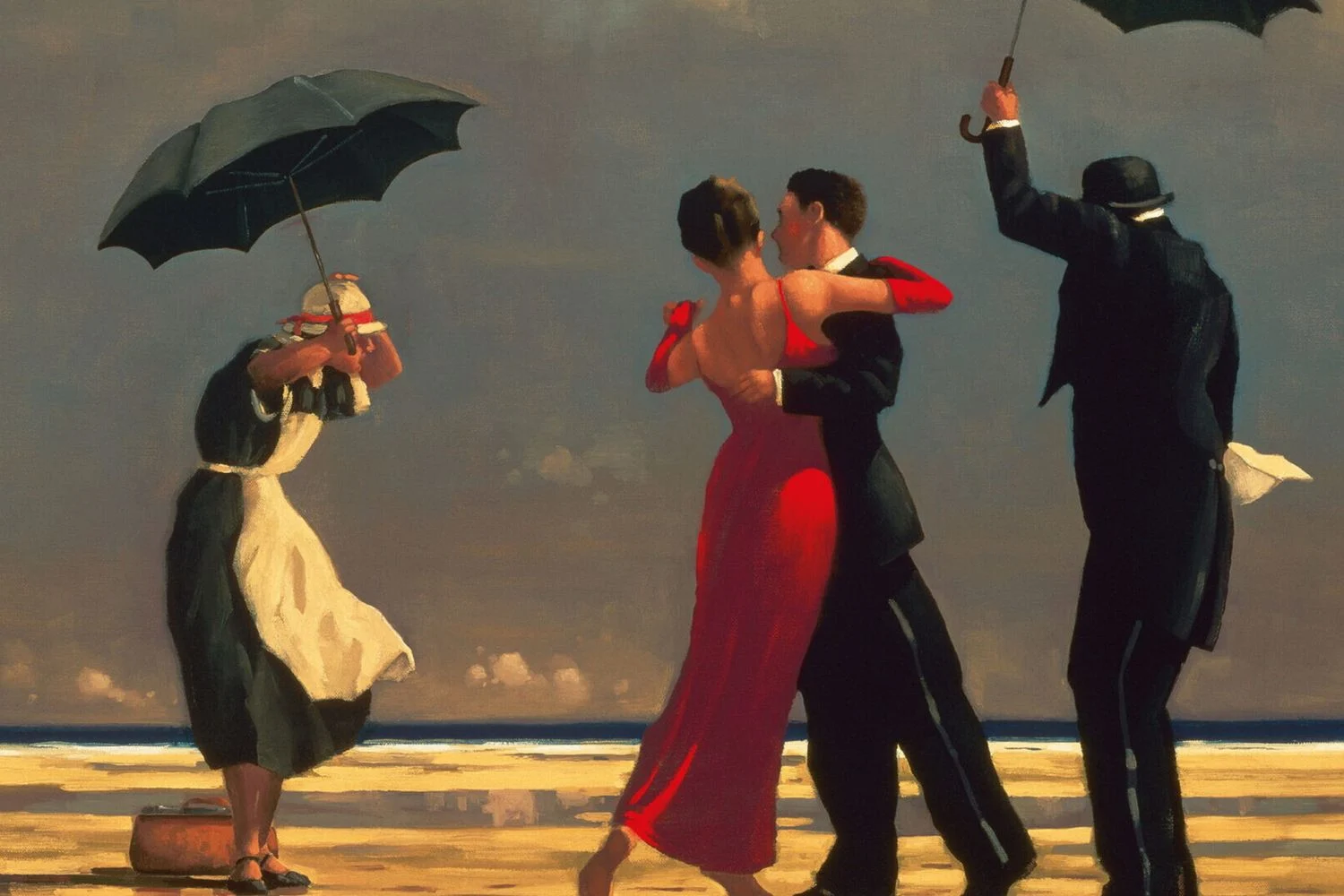 Jack Vettriano em Roma: sensualidade noir e melancolia no Palazzo Velli