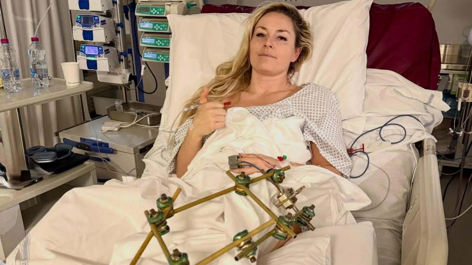 Lindsey Vonn passa por terceiro procedimento cirúrgico com sucesso e publica fotos: uma leitura além do fato