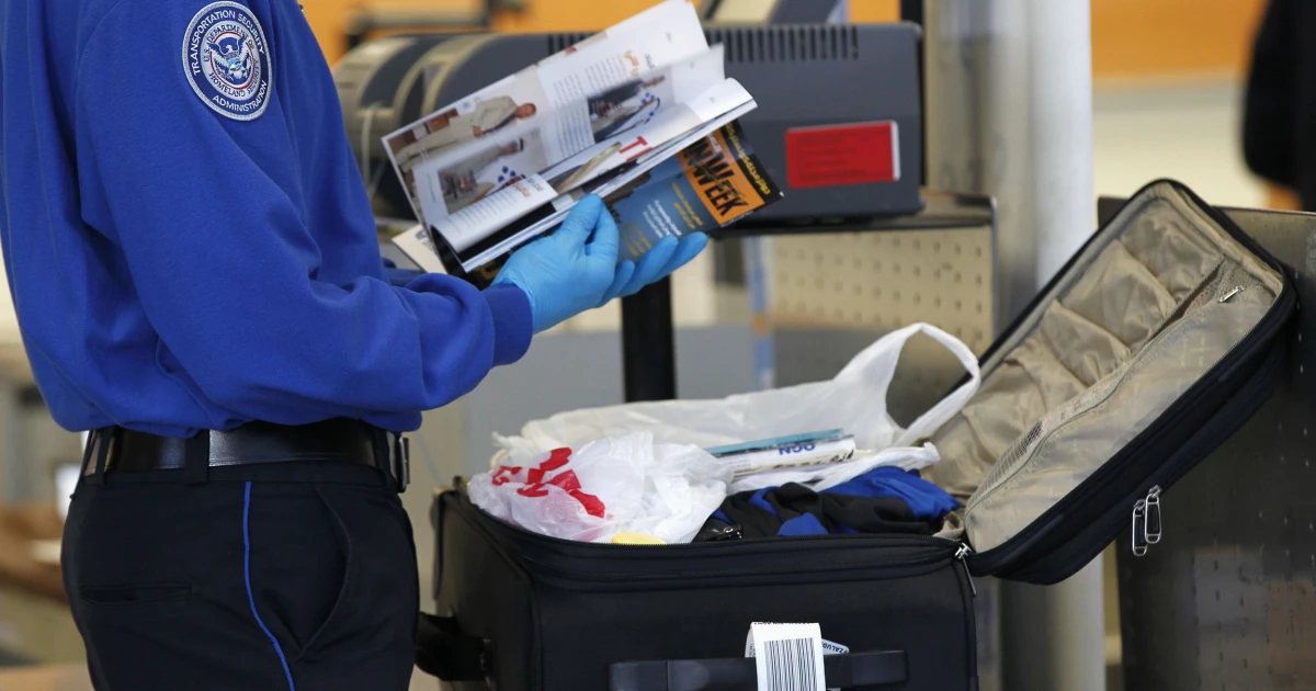 Itens de Uso Pessoal e Itens não declarados no Aeroporto