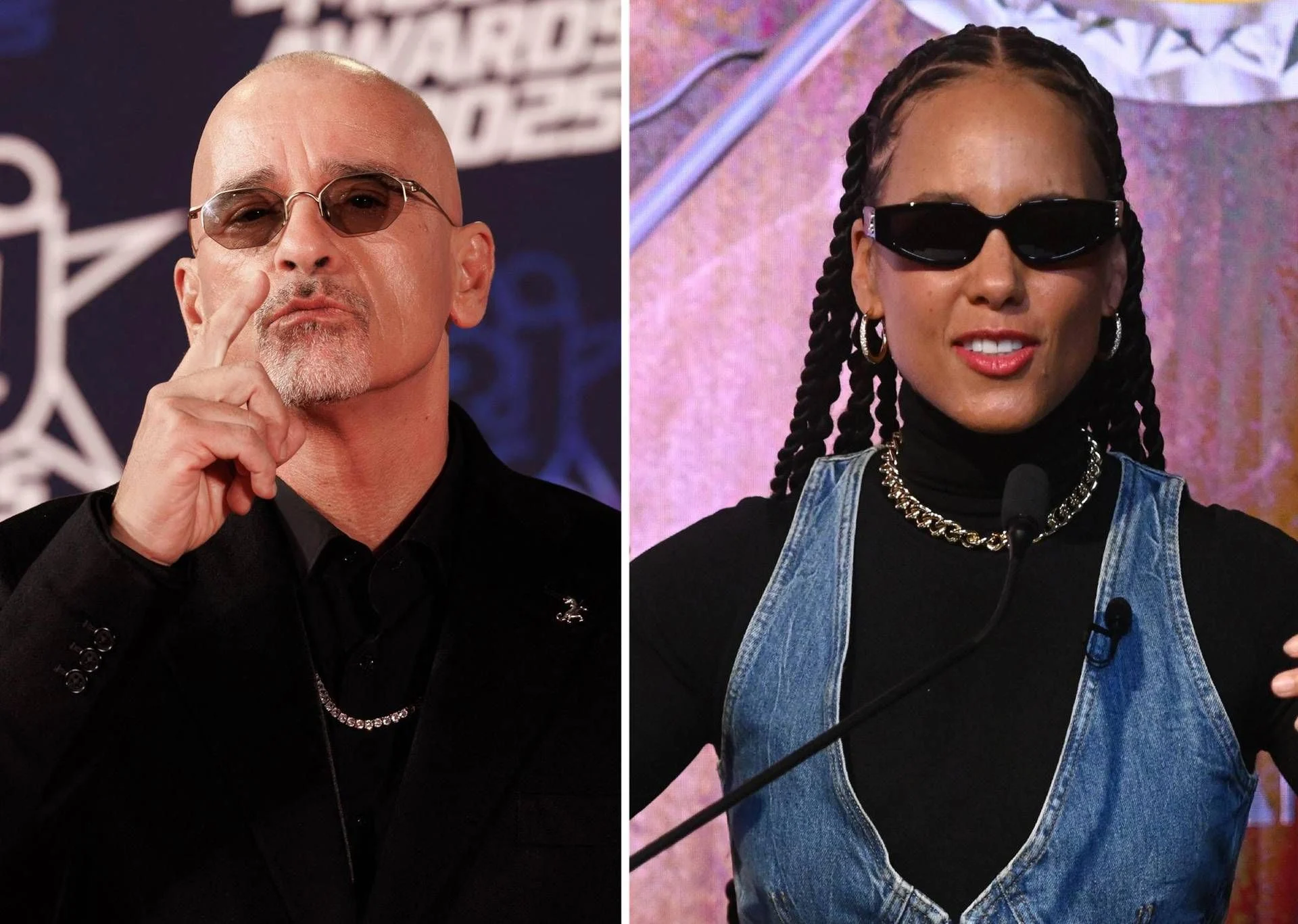 Eros Ramazzotti e Alicia Keys: encontro histórico ao vivo na terceira noite de Sanremo