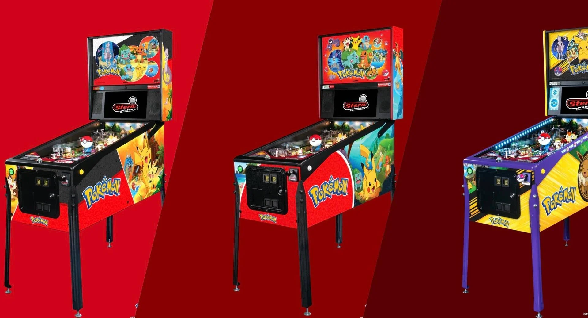 Stern lança flipper comemorativo dos 30 anos de Pokémon em três versões para colecionadores