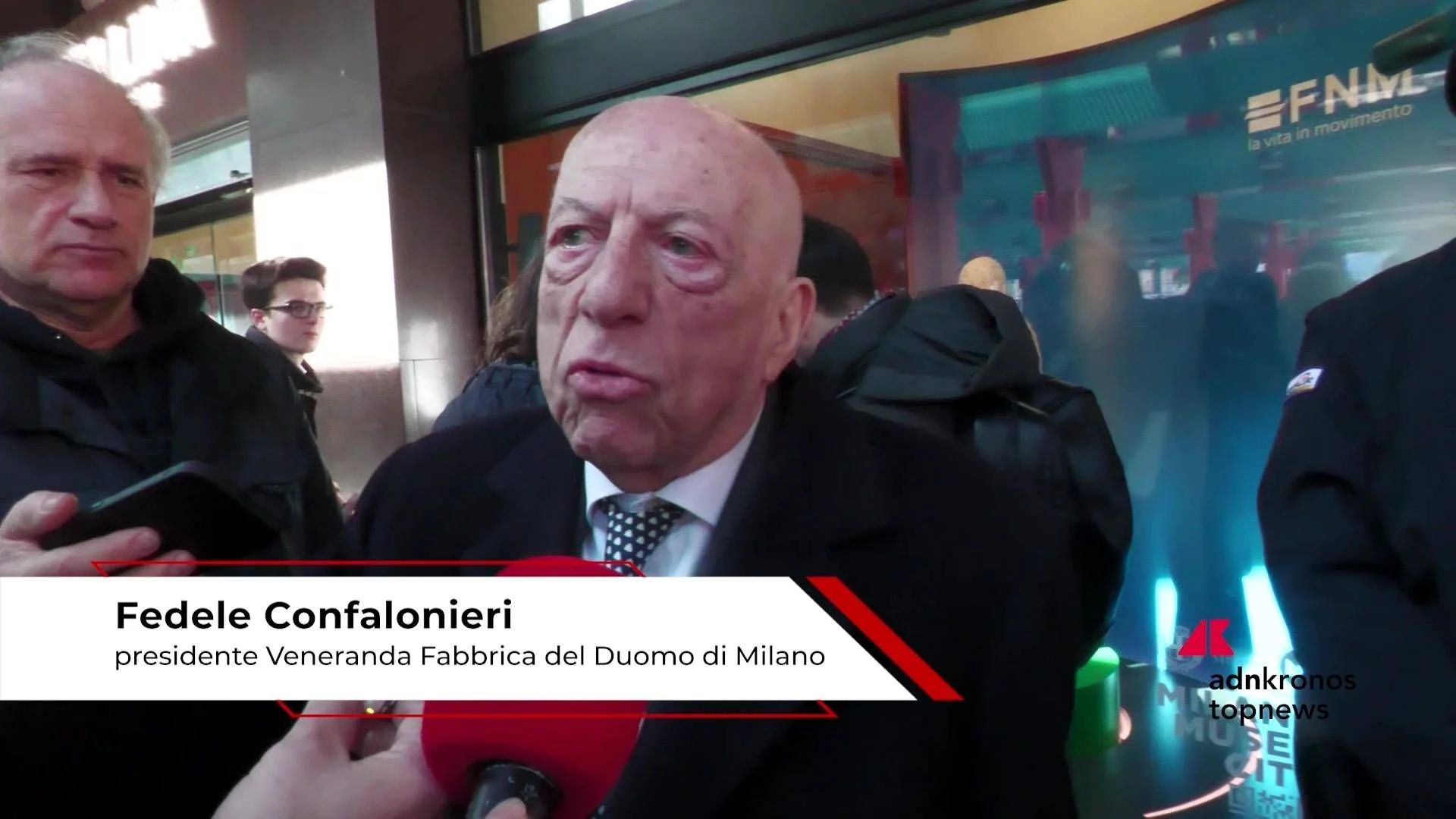 Confalonieri celebra apoio do Gruppo FNM e da Regione ao patrimônio do Duomo em cerimônia de restauro