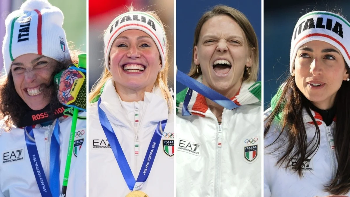 Itália impulsionada pelas mulheres nas Olimpíadas: Brignone, Vittozzi, Fontana e Lollobrigida em destaque