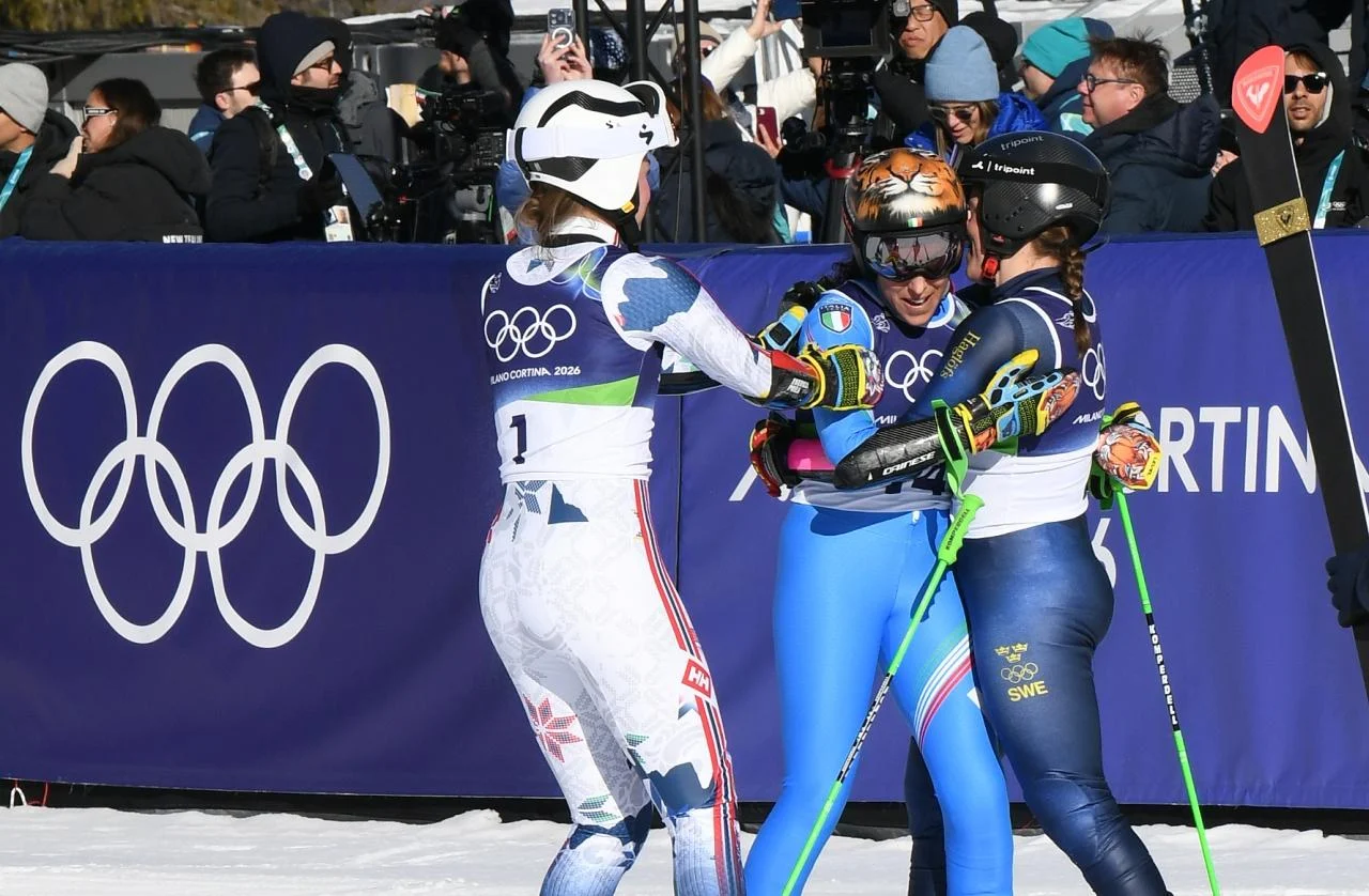 Cortina: As imagens mais marcantes das Tofane no slalom gigante feminino