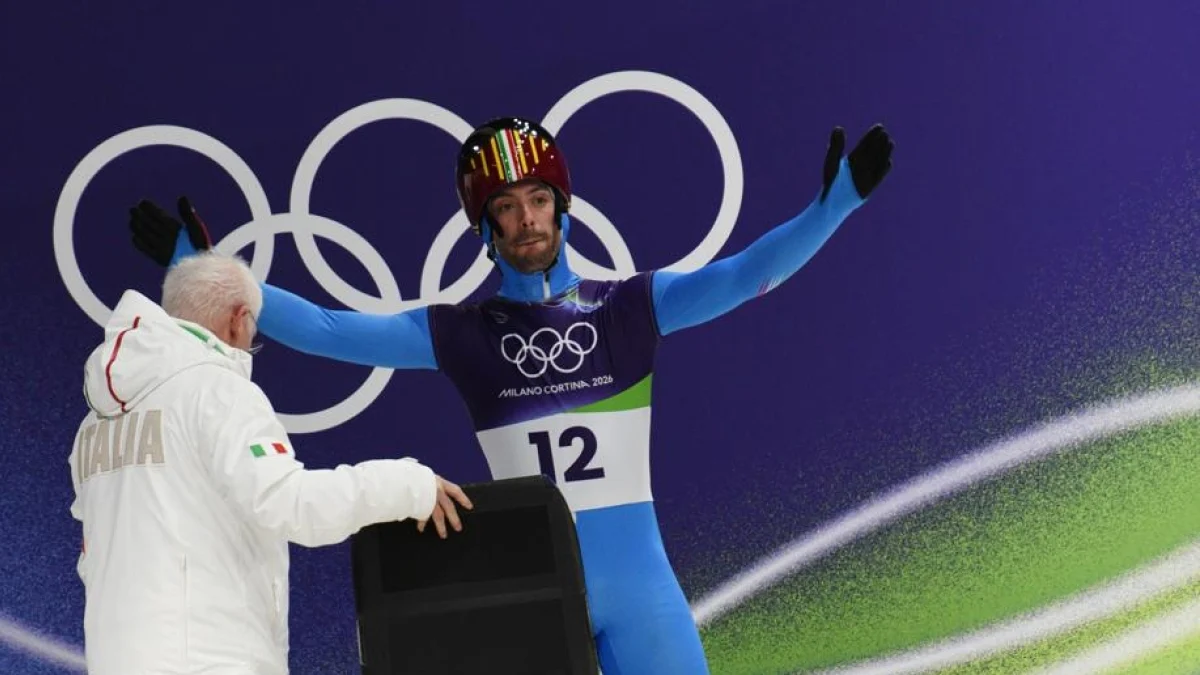 Mattia Gaspari, o campeão de Cortina: “Minha vitória e ver os operários emocionados na inauguração da pista de bob”