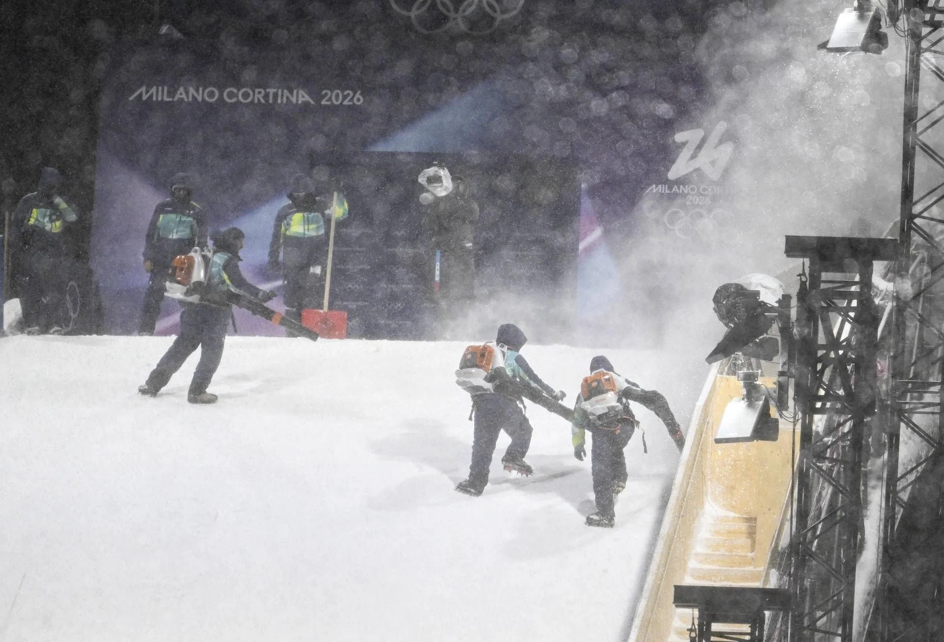 Milano Cortina 2026: Final do Big Air em Livigno adiada por forte nevasca