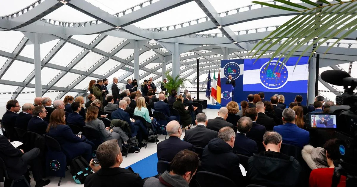 Roma candidata a sediar a Agência Aduaneira da UE (Euca) no EUR: Gualtieri aponta prédio dos anos 50 como 'sede ideal'