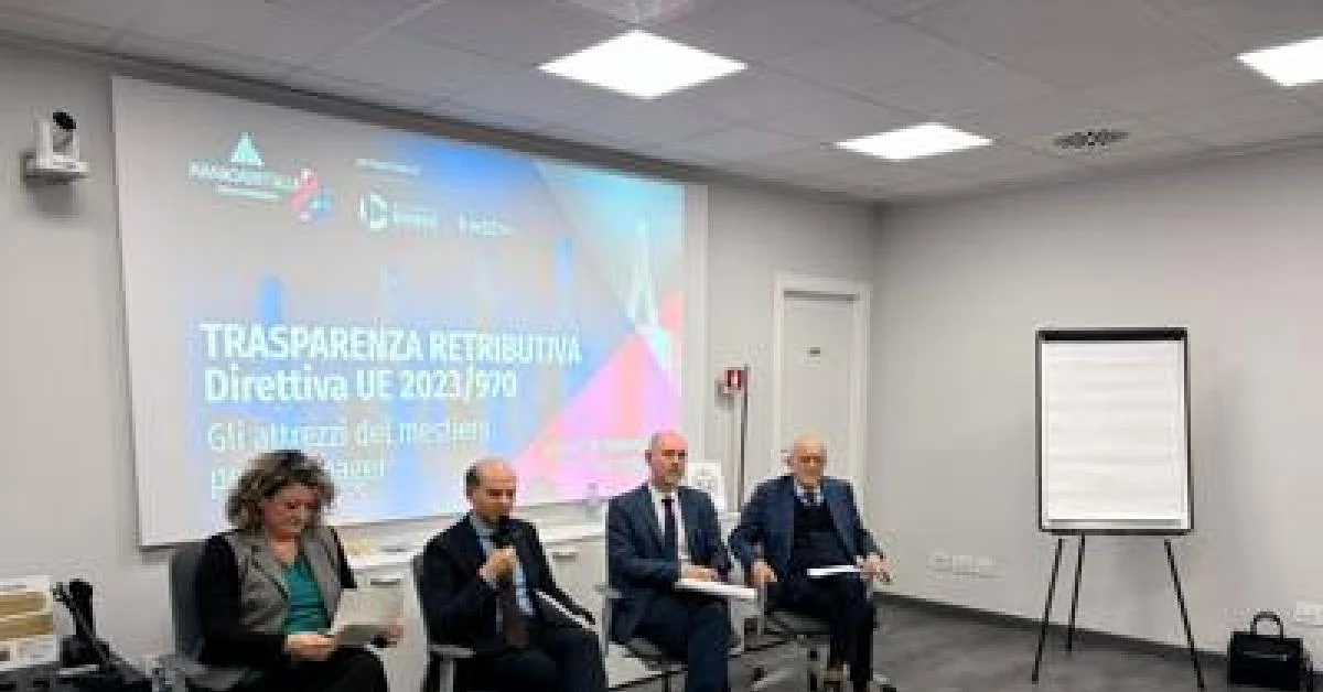 Transparência retributiva: Manageritalia aponta ferramenta estratégica para equidade e competitividade