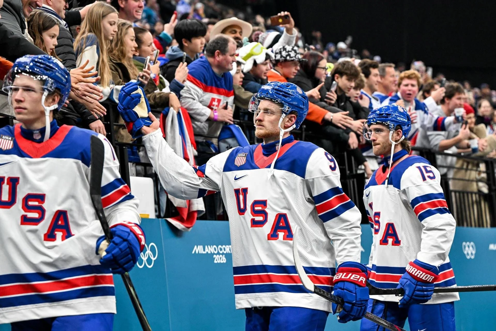 Estados Unidos e Canadá definem a final de hóquei em Milano Cortina 2026