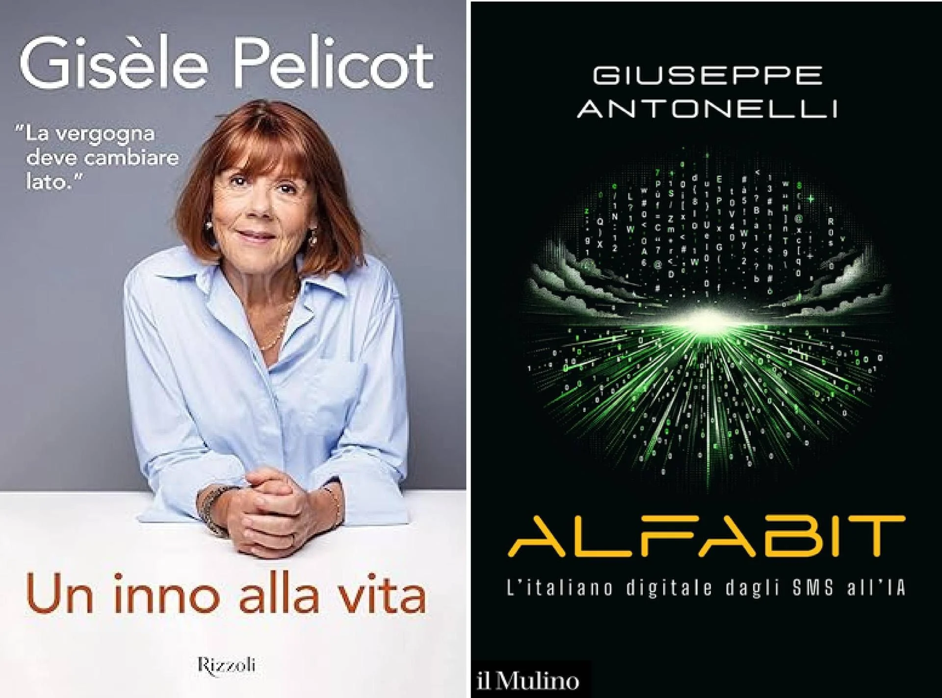 Das sombras do caso Pelicot ao novo 'Alfabit': as novidades imperdíveis nas livrarias italianas