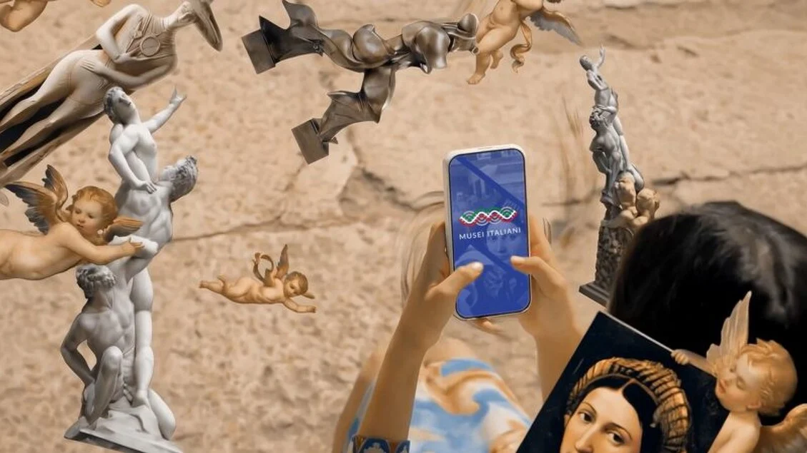 Felicità: a nova campanha da app Musei Italiani que celebra a cultura acessível