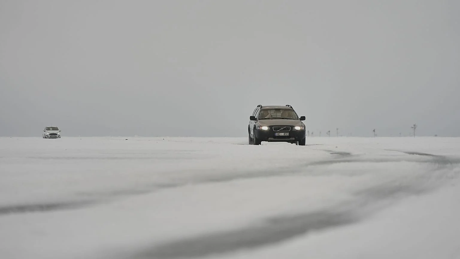 Estônia abre estrada de gelo de 20 km entre ilhas: o que explica o grande frio