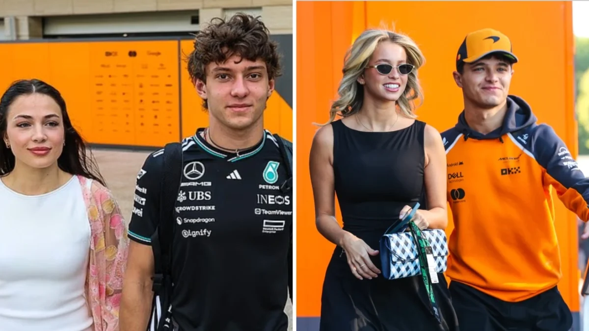 Kimi Antonelli e Lando Norris chegam ao GP da Austrália solteiros: fim de relacionamentos com Eliska Bábíčková e Margarida Corceiro