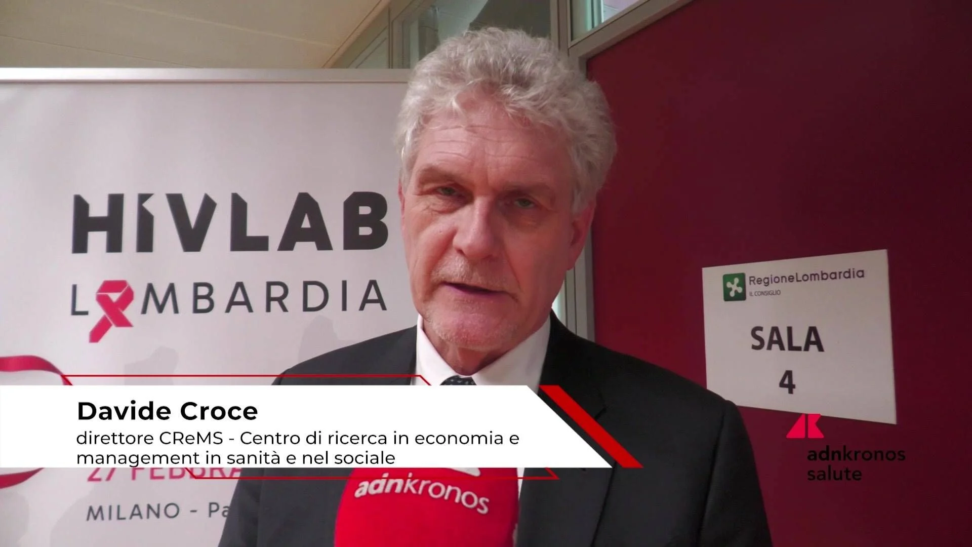 Prevenção ao HIV em Lombardia reduz custos do SSN, diz diretor do Crems