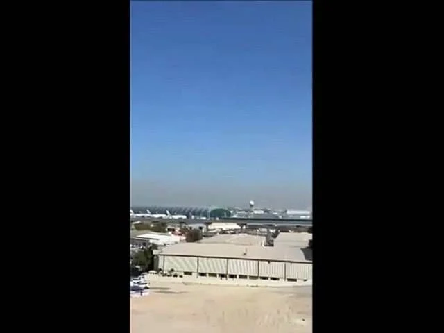 Drone Shahed do Irã atinge aeroporto de Dubai; voos da Emirates são suspensos