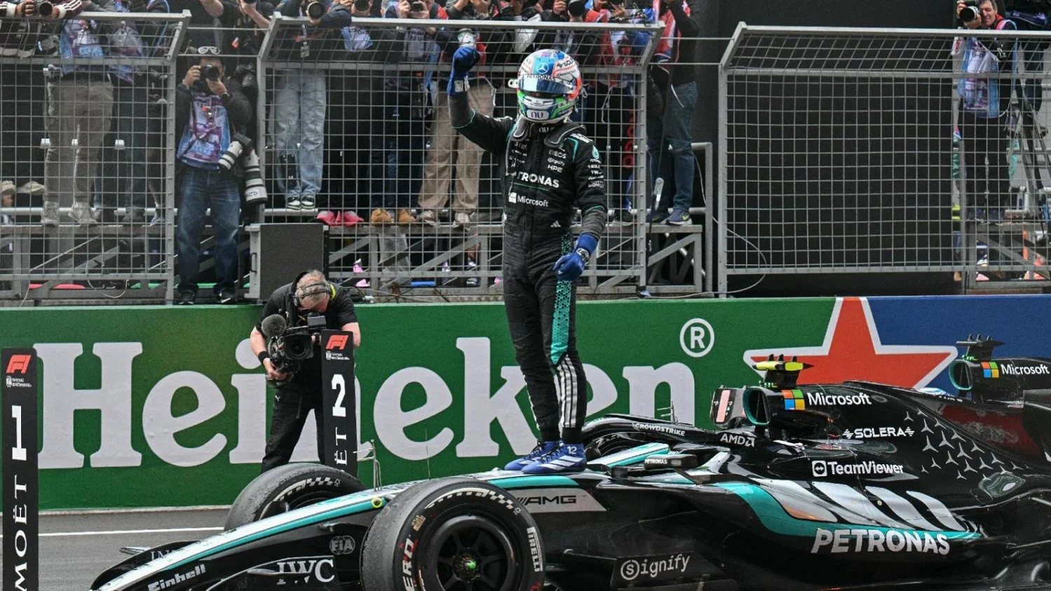 Andrea Kimi Antonelli vence o GP da China e se torna o primeiro italiano campeão na F1 em 20 anos