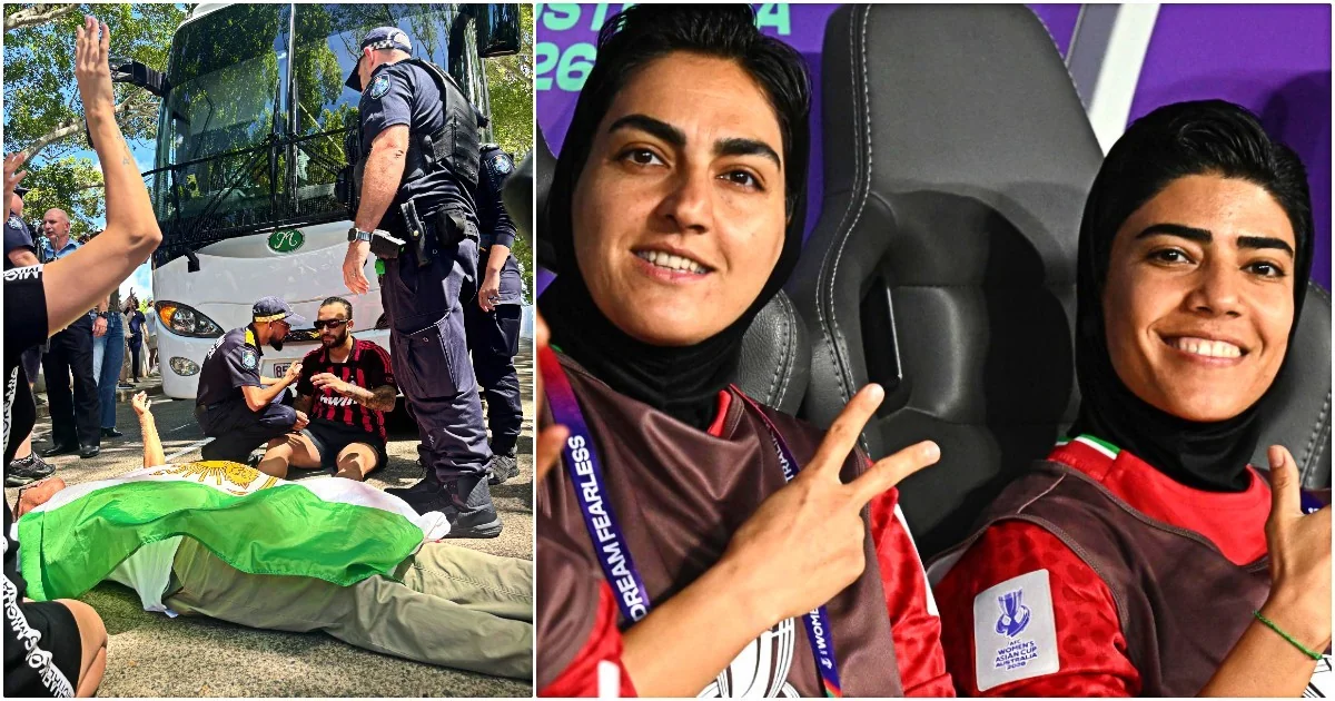 Austrália concede asilo a cinco jogadoras da seleção feminina do Irã após fuga por medo de retaliações