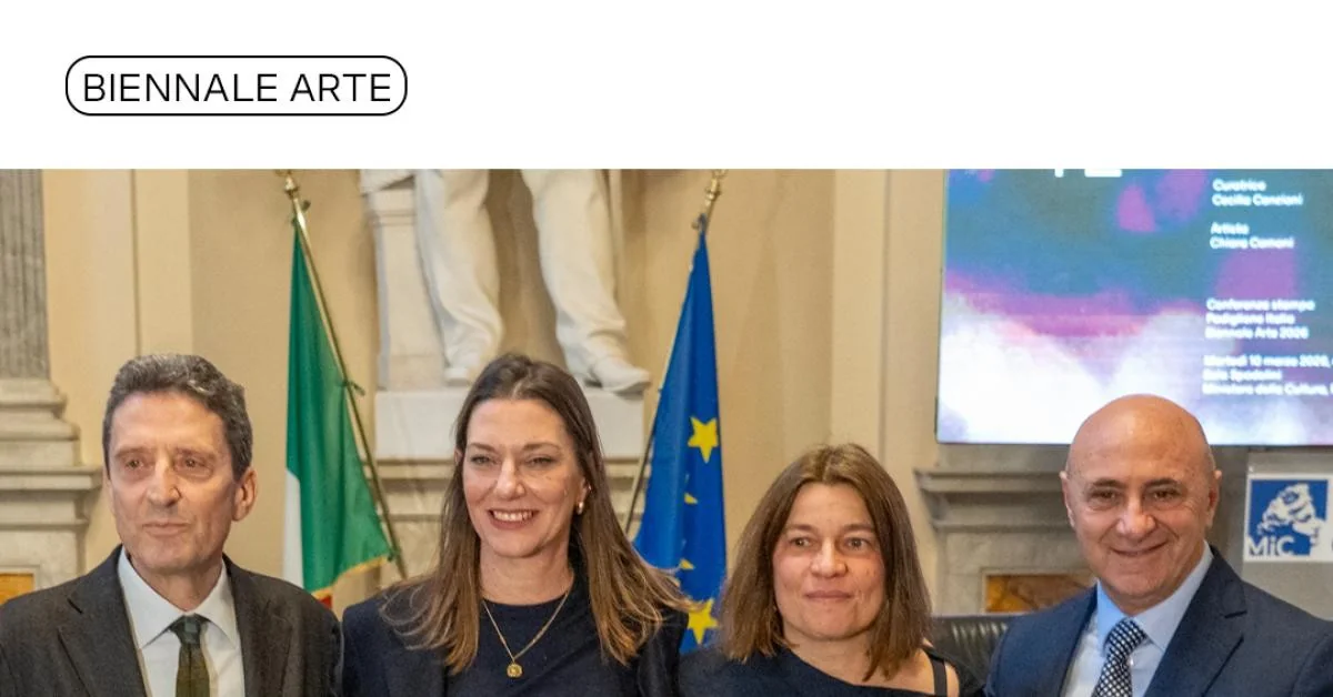 Biennale 2026: Chiara Camoni leva 'Con te con tutto' ao Padiglione Italia — um convite a um novo modo de estar no mundo