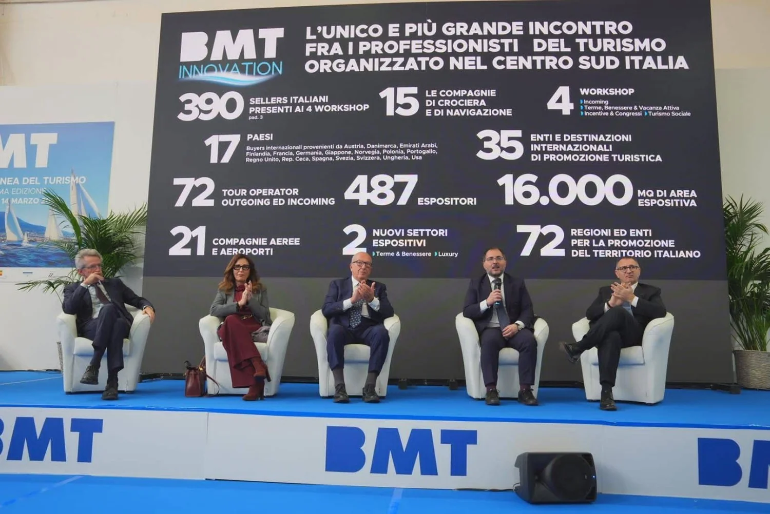 BMT Innovation fecha edição recorde em Nápoles: 15.000 visitantes e 17 países na Mostra d'Oltremare