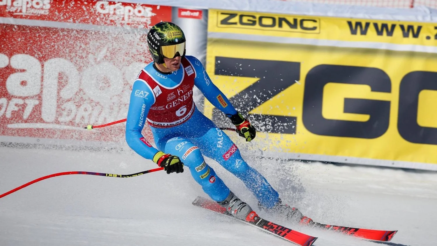 Kriechmayr vence em Courchevel; Franzoni por 9 centésimos e Odermatt sela mais um título geral