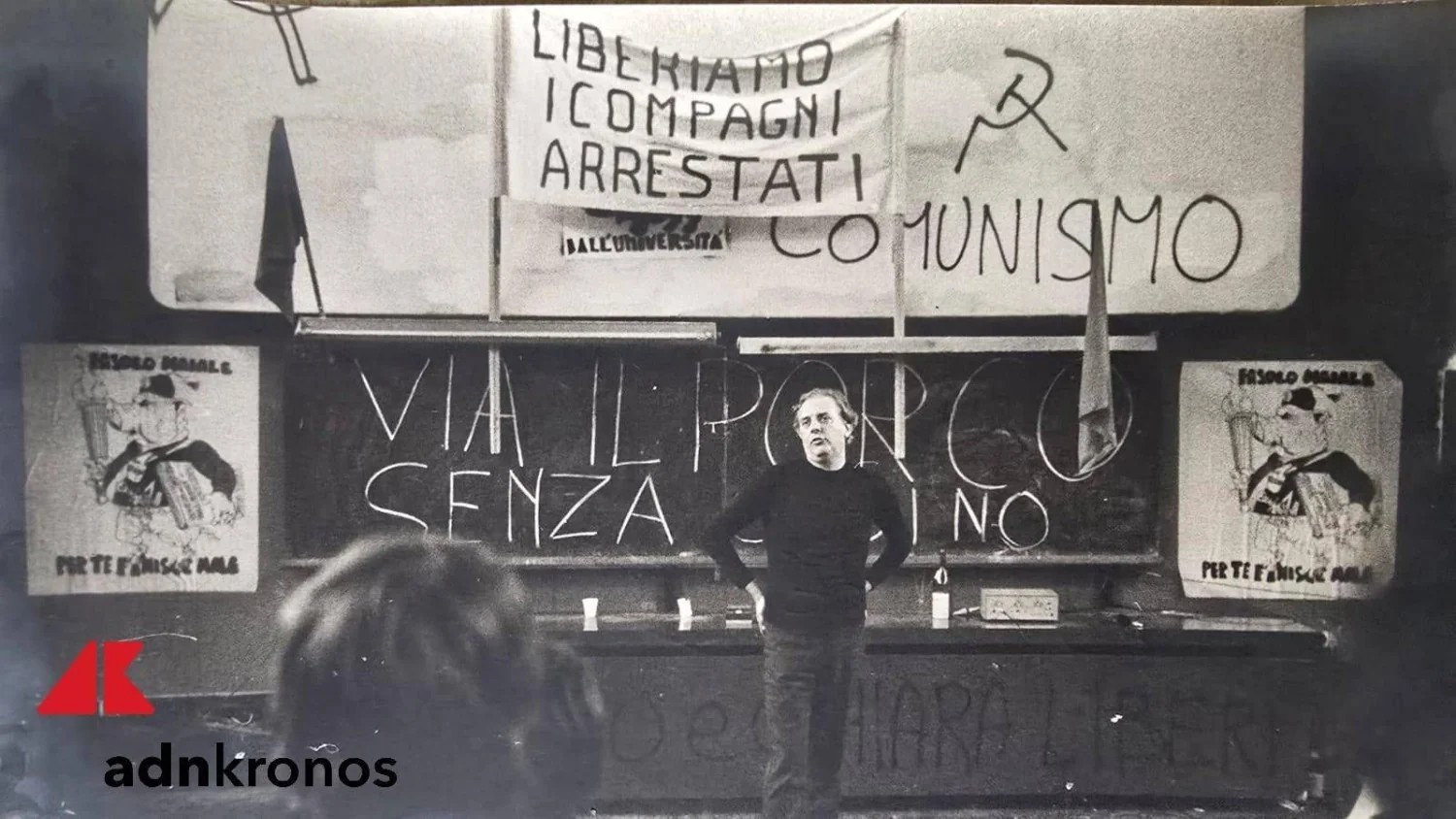 Dario Fo em 1974: fotos inéditas revelam o teatro do ativismo na ocupação de Roma