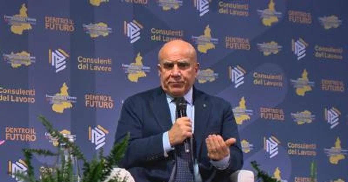 De Luca (Cno): consultores do trabalho no centro da resposta ao 'inverno demográfico' e à transição digital