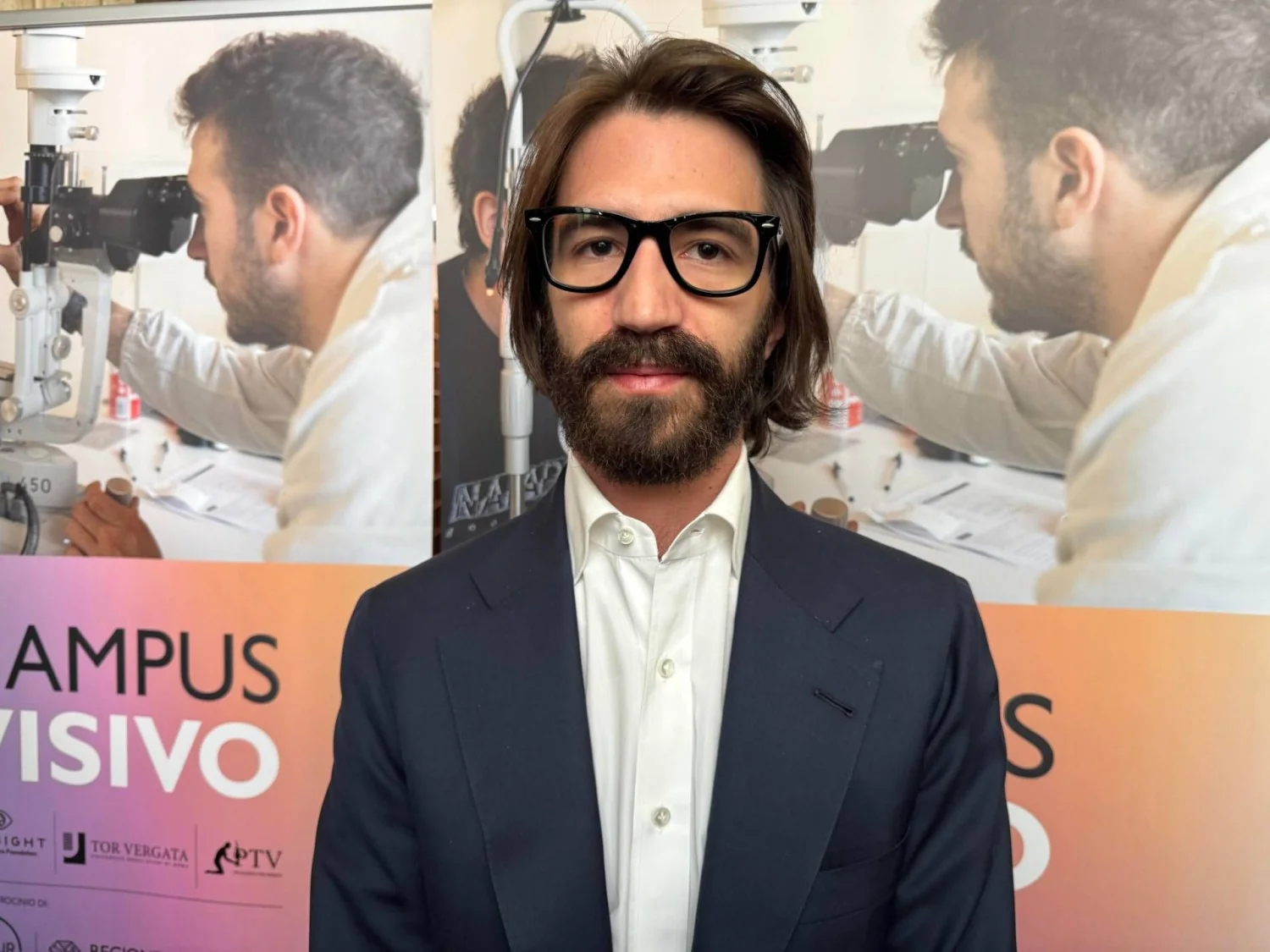 Del Vecchio: 'É um privilégio proteger o direito à vista' com o projeto Campus Visivo em Tor Vergata