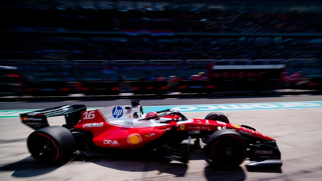 Leclerc admite frustração no sprint da China, mas vê Ferrari mais próxima da Mercedes para a corrida