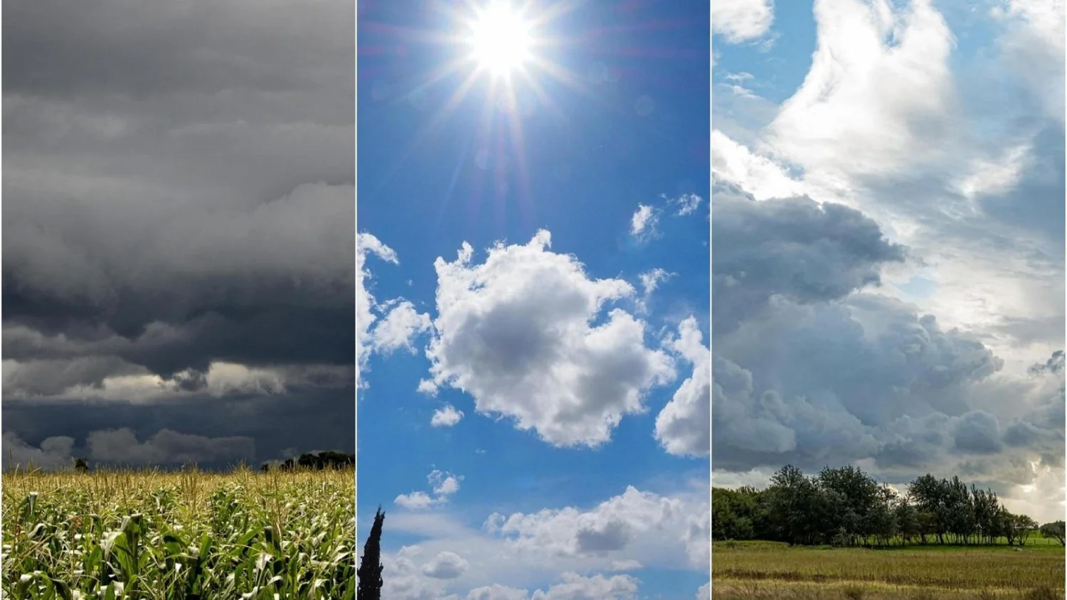 Mau tempo: fim de semana com nuvens e aberturas; nova onda de instabilidade a caminho