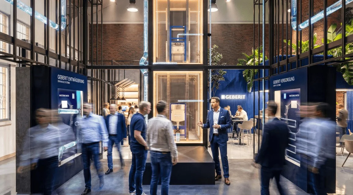 Geberit inaugura em Milão o Geberit Experience Center e reforça papel estratégico da Itália