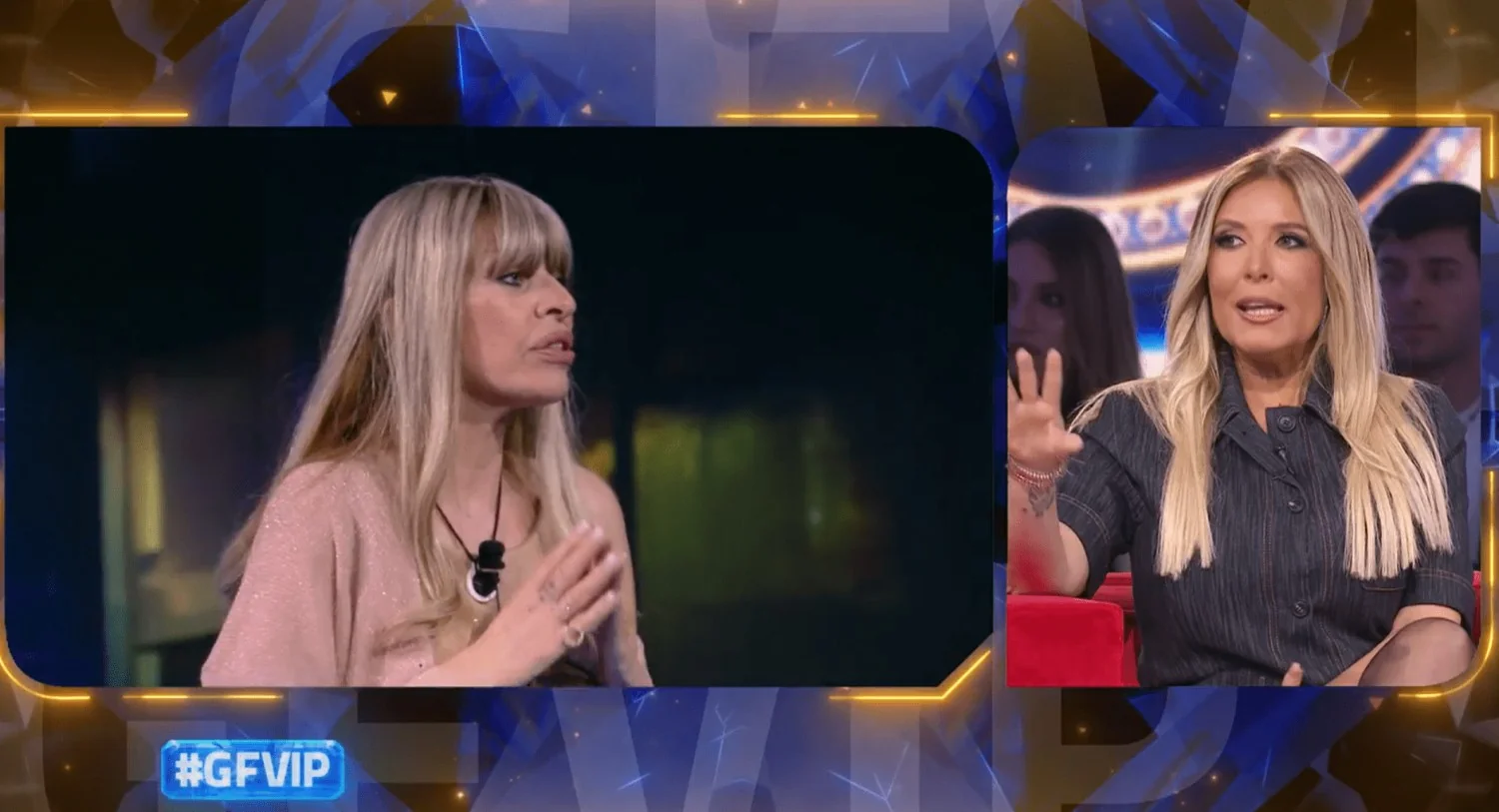 GF VIP: Selvaggia Lucarelli defende Alessandra Mussolini em tenso confronto ao vivo