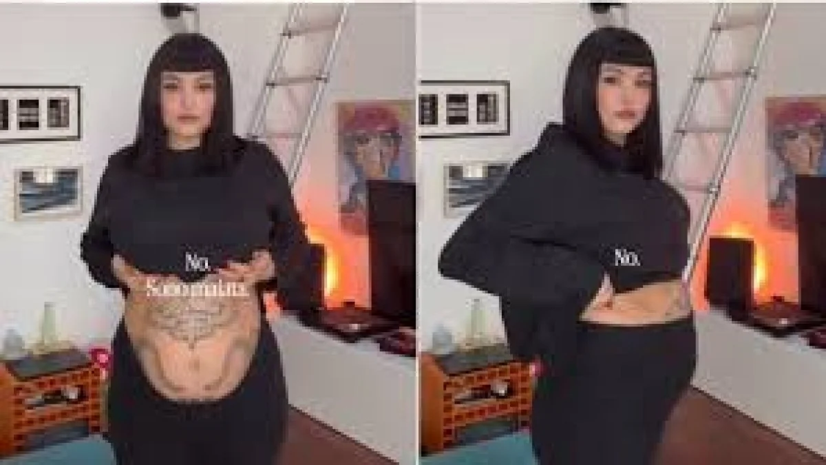 Giorgia Soleri esclarece: minha barriga inchada não é gravidez, é efeito da endometriose