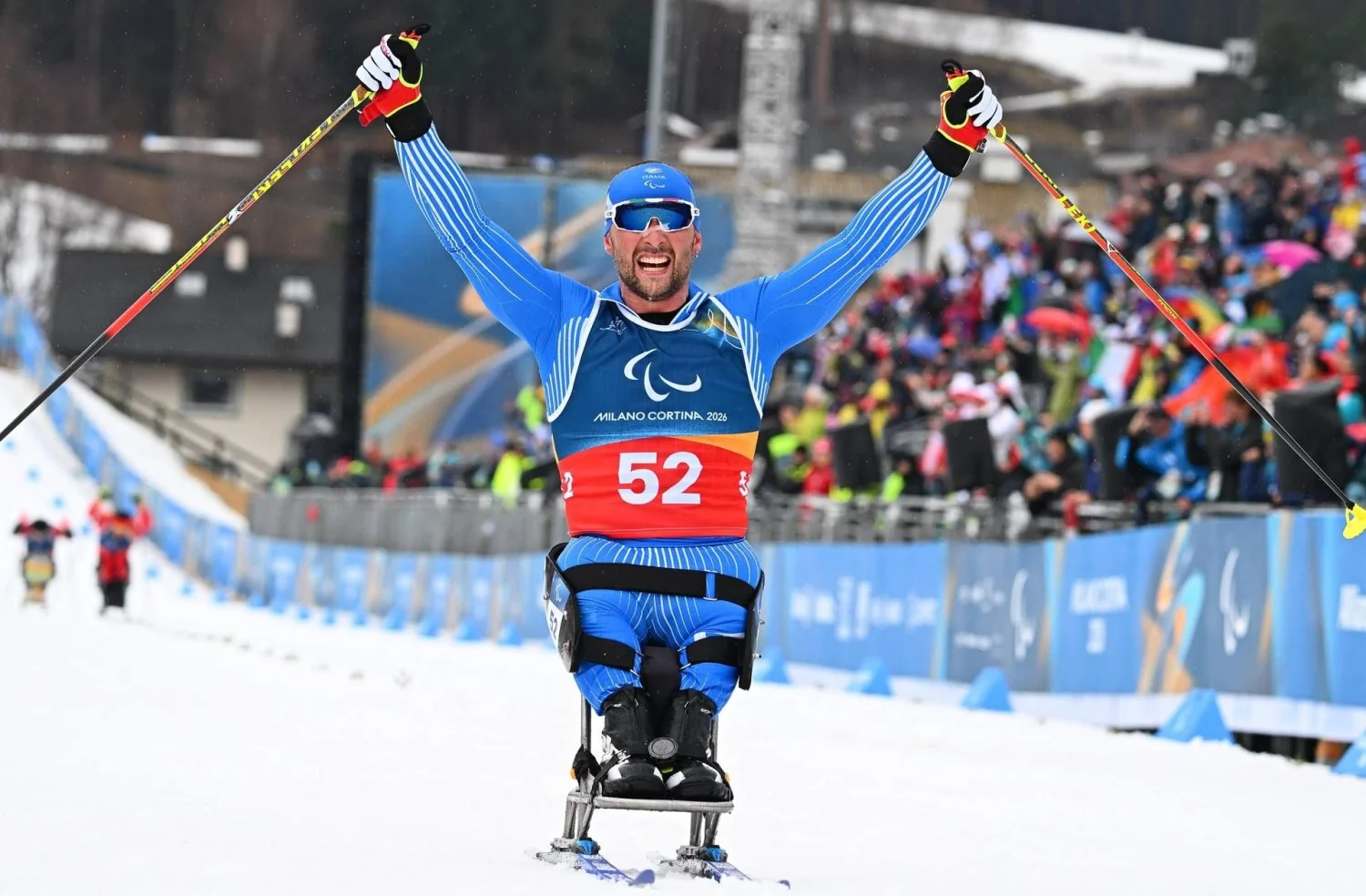 Giuseppe Romele garante bronze na 20 km sitting e dá 15ª medalha à Itália em Milano Cortina 2026
