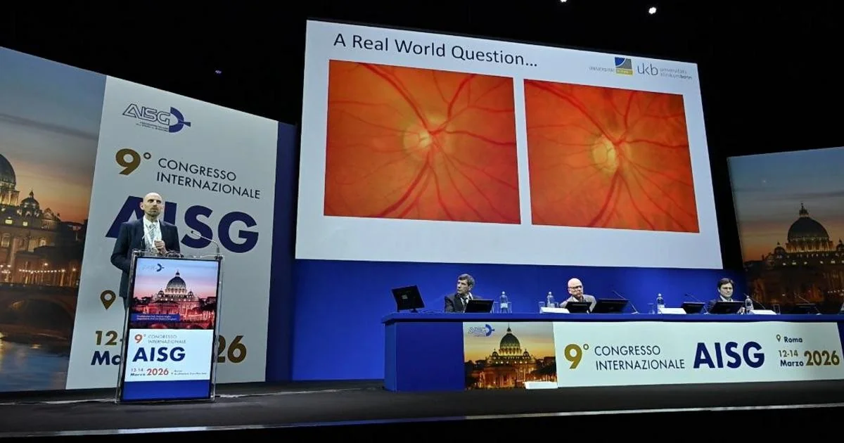 Glaucoma: IX Congresso AISG em Roma reúne prevenção e Inteligência Artificial para salvar a visão