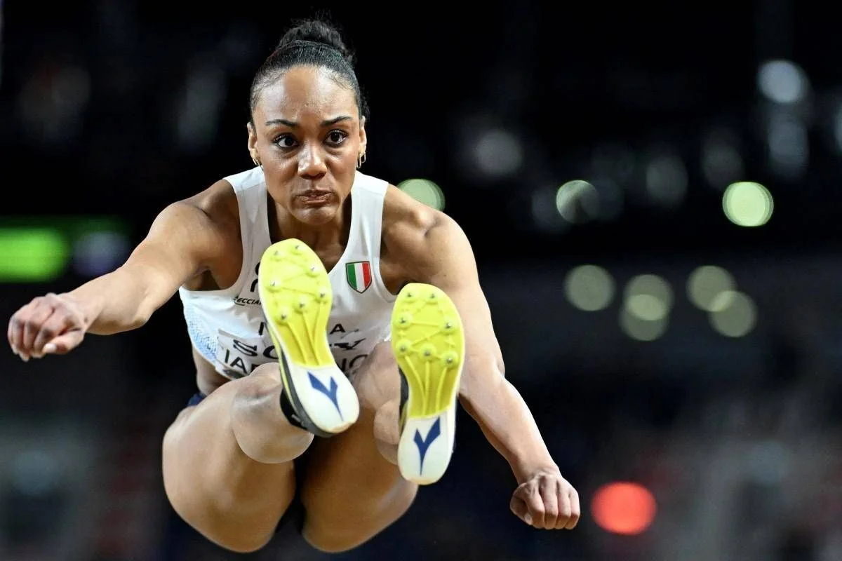 Iapichino e Furlani faturam prata no salto em distância nos Mundiais Indoor de Toruń