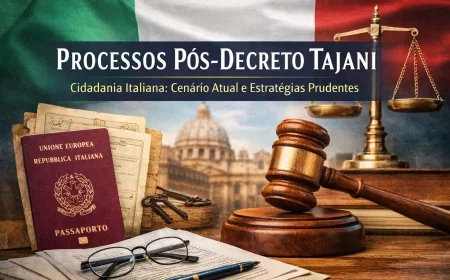 Processos Pós-Decreto Tajani: Entenda o Cenário Atual dos Tribunais Italianos