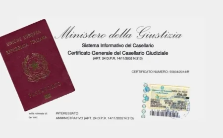 Como Solicitar o Certificato Casellario Giudiziale na Itália