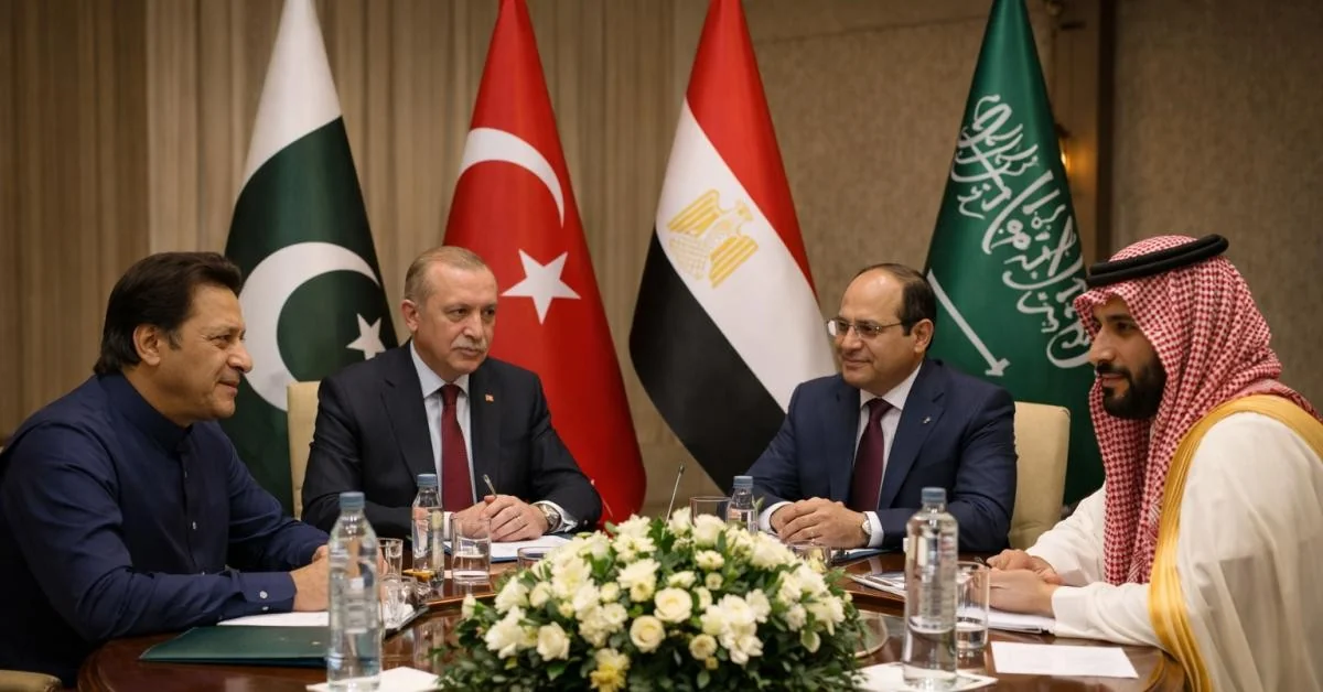 Islambad reúne Paquistão, Arábia Saudita, Turquia e Egito para negociar desdobramentos da guerra no Irã