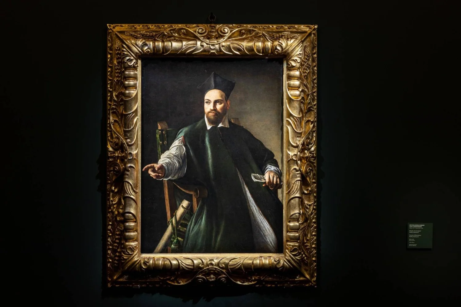 Itália compra raro retrato de Caravaggio por 30 milhões e o coloca em exibição permanente em Roma