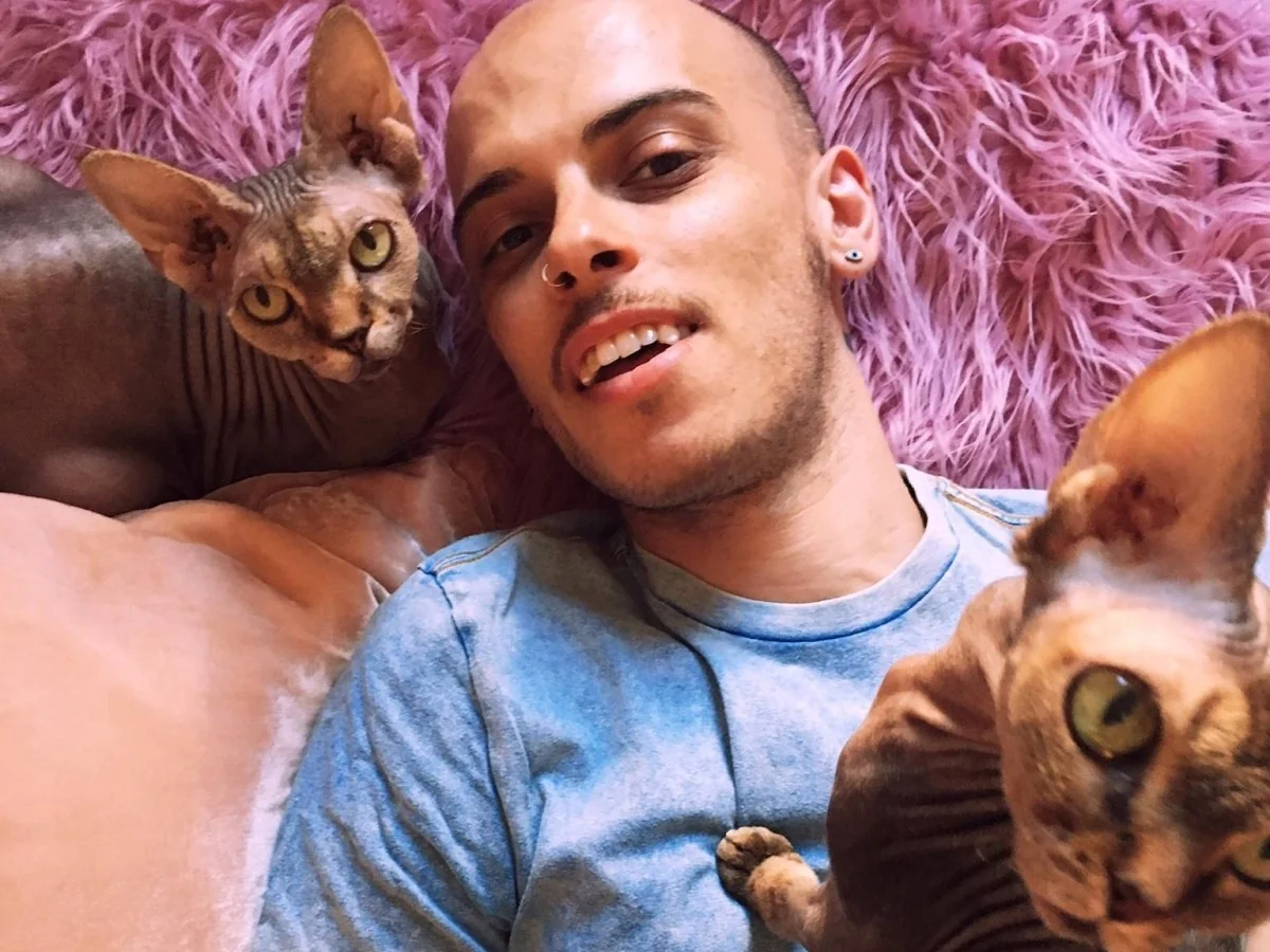 Jonathan Bazzi e o luto pelos seus gatos: “Eles mudaram minha vida”