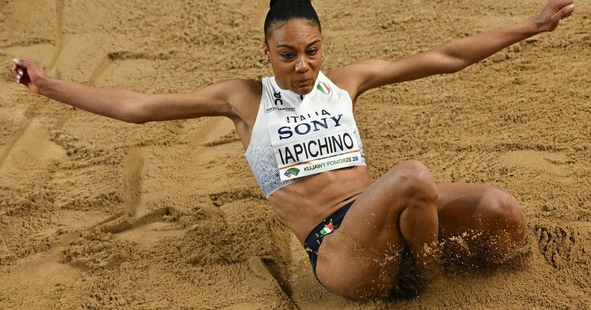 Larissa Iapichino conquista prata nos Mondiais indoor de Toruń: 6,87m em salto em distância