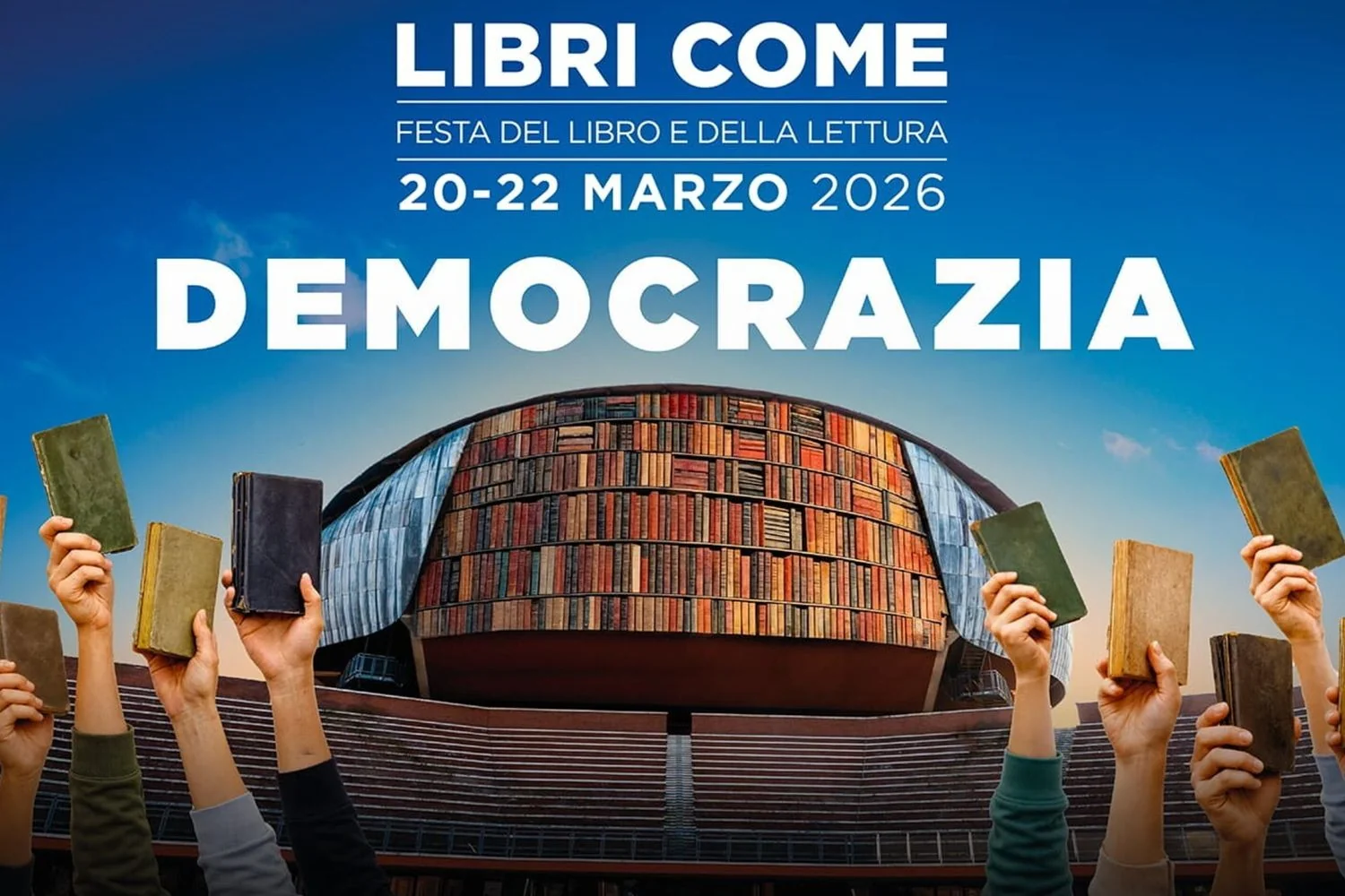 Libri Come 2026: Marino Sinibaldi afirma que a democracia se lê — e se celebra — no palco dos livros