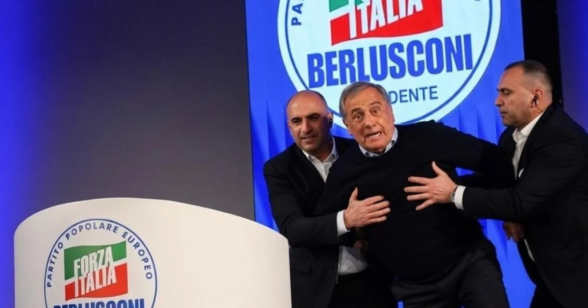 Marina Berlusconi intervém enquanto Antonio Tajani corre risco de queda em Forza Italia
