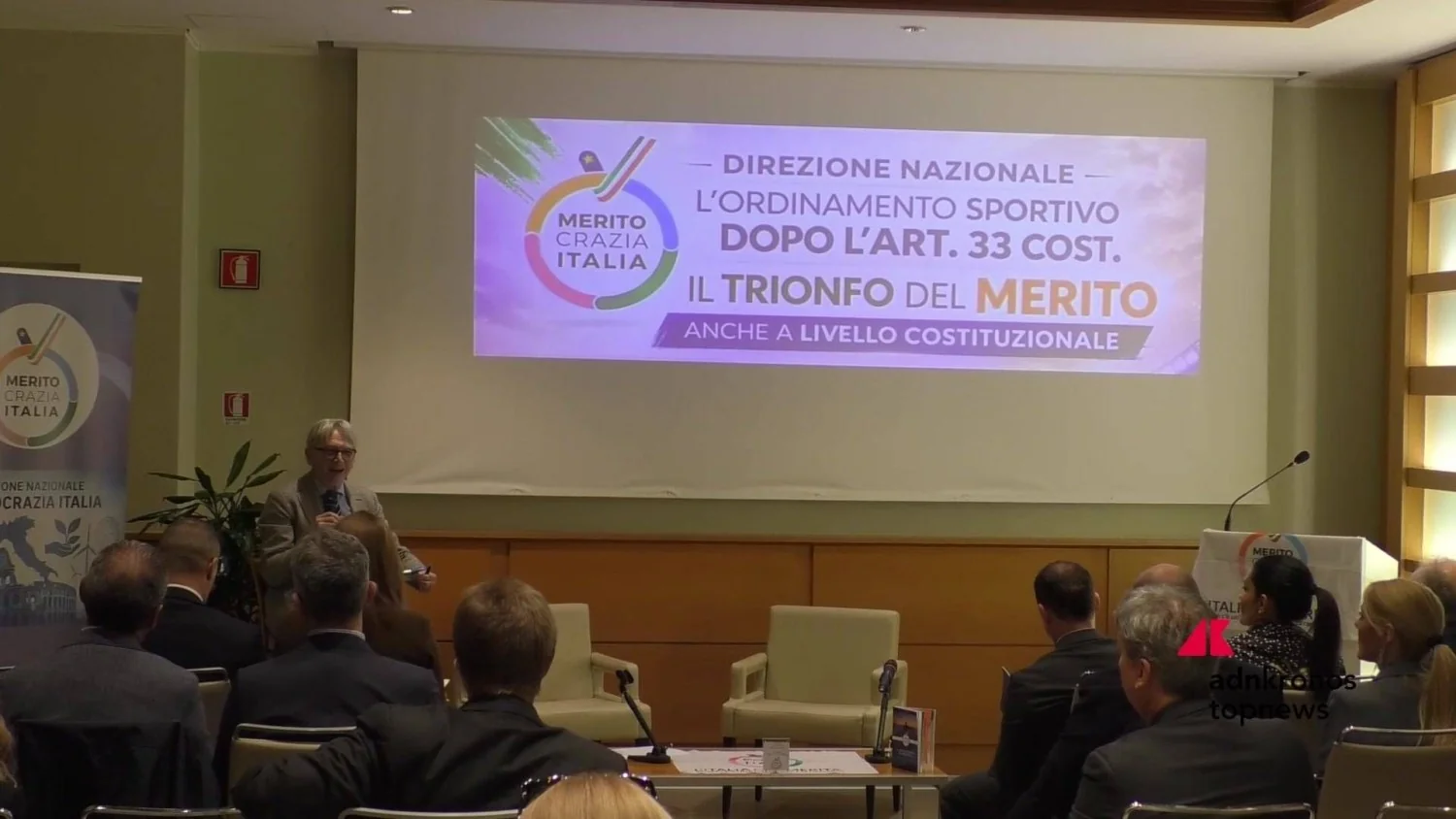 Em Milão, Meritocrazia Italia defende o triunfo do mérito no ordenamento esportivo