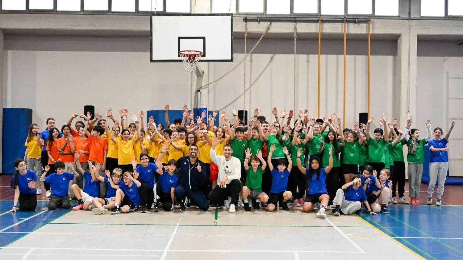 Milão: Sport e Salute e adidas enfrentam o drop-out esportivo com Flaccadori e Magnini